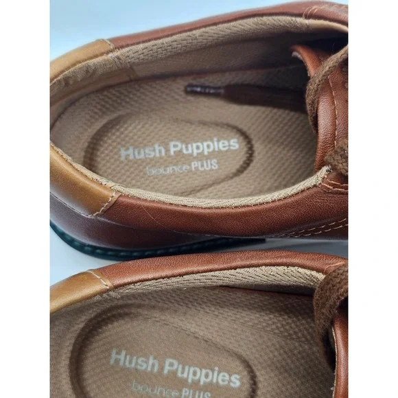 HUSH PUPPIES Men's Bounce Plus Oxford Lace Up Sneaker Shoe Size 10 Comfort - Picture 5 of 11